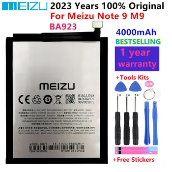  2023 100% Оригинальный Новый Смартфон Meizu Note 9 M9 M923H BA923 4000 мАч Аккумулятор Высокого качества Bateria