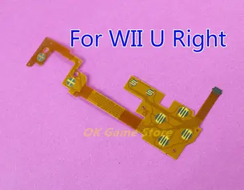  30шт Левая Правая Проводящая Пленка Кнопка кабель Для Wii U для WiiU Pad L R Контроллер Клавиша Кнопка Гибкий Кабель Ленточный кабель