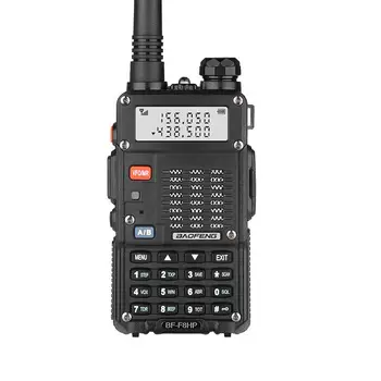  Baofeng F8 Портативная Рация FM-передатчик Экранная Клавиатура 8 Вт с Тремя Режимами Питания VHF UHF Наружная Беспроводная Радиосвязь