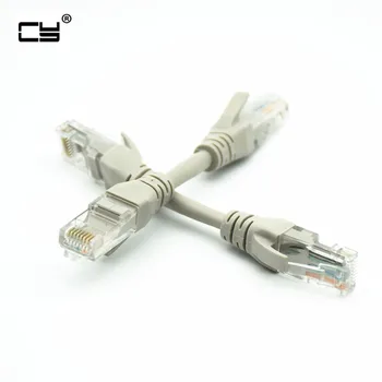  CAT 5 CAT 6 CAT5e CAT6e UTP Ethernet сетевой кабель от мужчины к мужчине RJ45 Patch LAN Короткий кабель 10 см 30 см 50 см 0,1 м 0,3 м 0,5 м