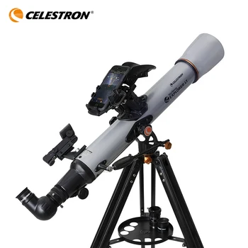  Celestron-Профессиональный комплект астрономических телескопов StarSense Explorer LT 80 AZ, с поддержкой приложений для смартфонов, 80 мм, F / 11