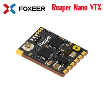  Foxeer Reaper Nano VTX 25/100/200/350 МВт Мощность 5 В Входное Выходное Напряжение 40 Канальный Разъем UFL Протокол Tramp 3LED Дисплей FPV