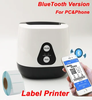  GPrinter P3 Bluetooth Принтер этикеток Принтер штрих-кода 2-дюймовый термопринтер этикеток со штрих-кодом от 20 мм до 60 мм для мобильных телефонов и ПК
