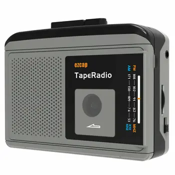  Gtwoilt Ezcap233 Портативный Магнитофон Walkman Кассетный Плеер AM/FM с Динамиком Радиоплеер Learn Tape Walkman Винтажный Магнитофон