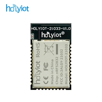  HOLYIOT nRF52832 BLE Bluetooth 5,0 модуль сверхнизкого энергопотребления печатная плата антенны сертифицирована FCC CE