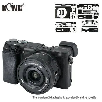  Kiwifotos Защитная пленка для корпуса камеры с защитой от Царапин для Sony Alpha A6100 A6300 A6400 + SELP1650 16-50 мм Объектив 3 М Наклейка