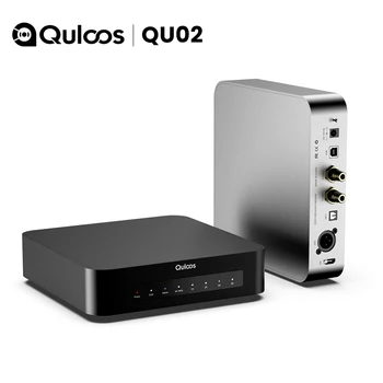  Quloos QU02 USB Bridge USB Цифровой аудиоинтерфейс с поддержкой SPDIF AES/EBU I2S DSD512