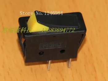  [SA]ВЫСОКОЭФФЕКТИВНЫЙ перекидной выключатель питания R11-00 черно-желтого цвета с длинным полюсом R11-2A плоский-100 шт./лот