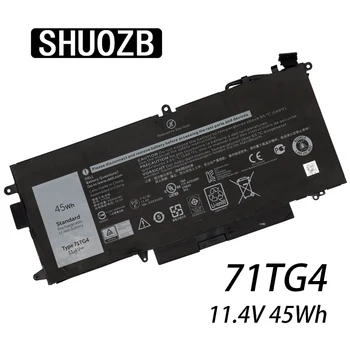  SHUOZB Новый аккумулятор для ноутбука 71TG4 11,4 V 45Wh для планшета Dell Latitude 7280 Series Бесплатная доставка