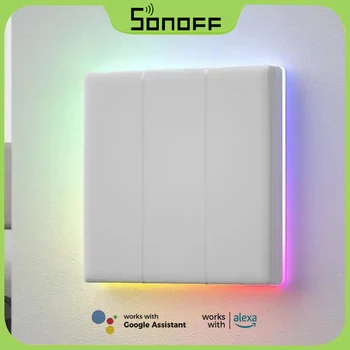  SONOFF TX Ultimate Smart Wall Switch Full Touch LED Light Edge, Мультисенсорный пульт дистанционного управления eWeLink через Alexa Google