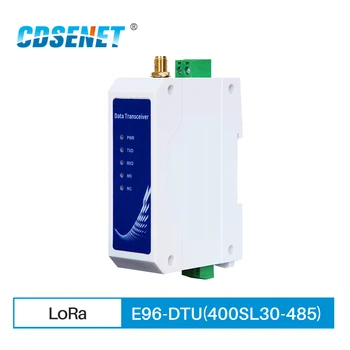  Super LoRa DIN-рейка DTU 433 МГц 470 МГц Источник питания переменного тока 85-265 В 30 дБм SX1262 E96-DTU (400SL30-485) Беспроводной приемопередатчик-приемник