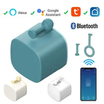  Tuya Smart Bluetooth Пальчиковый Переключатель Робот Толкатель Кнопок Пульт Дистанционного Управления Бот Умный Дом Голосовое управление Для Alexa Google Assistant