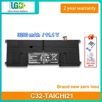  UGB Новый Аккумулятор C32-TAICHI21 Для Asus Ultrabook TAICHI21 TAICHI 21 C32-TAICHI21 CKSA332C1 11,1 V 3200 mAh 35Wh
