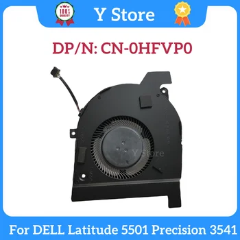  Y Store Новый Оригинальный Вентилятор Охлаждения Радиатора ноутбука DELL Latitude 5501 Precision 3541 0HFVP0 CN-0HFVP0 HFVP0 Быстрая Доставка