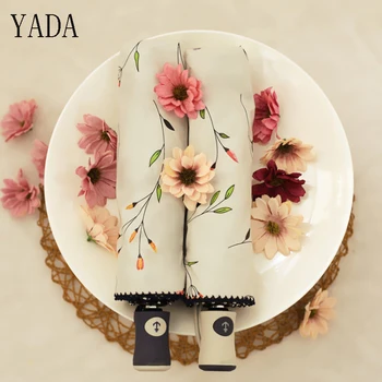  YADA Модный Высококачественный Цветочный Зонт От Дождя, Автоматический Солнечный И Дождливый Зонт Для Женщин, Ветрозащитные Складные Зонты YS242