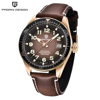  Автоматические механические часы PAGANI Design Diver Sport 200M, Роскошные брендовые мужские часы, Деловые наручные часы, Мужские часы Relogio
