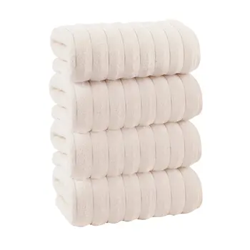  Банные полотенца Enchante Home - Расплывчатые - Банные полотенца из 4 частей, турецкое полотенце без скручивания - быстросохнущее, мягкое, впитывающее