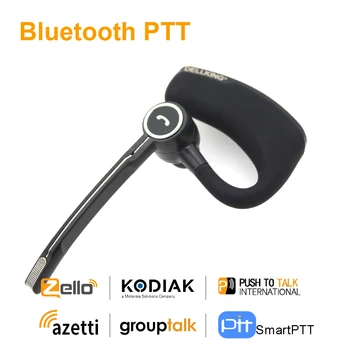 Беспроводные Bluetooth-наушники Anysecu E0 Bluetooth PTT-гарнитура для Android-радио, мобильного телефона, портативной рации PTT ZELLO