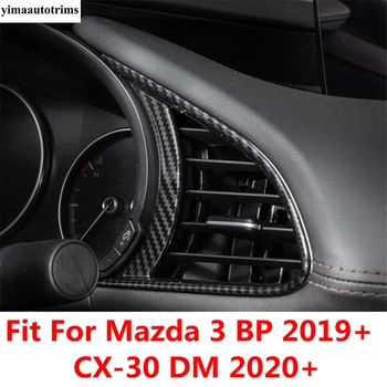  Боковая Рамка Воздуховыпуска приборной панели, Вентиляционная крышка Кондиционера Переменного Тока, Отделка ABS, Аксессуары Для Mazda 3 BP 2019-2023 CX-30 DM 2020 - 2023