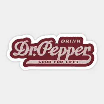  Винтажная наклейка Dr Pepper для ноутбука, автомобиля, мультяшного Рисунка, Модного чемодана