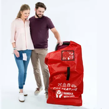  Водонепроницаемый двойной плечевой ремень, дорожная сумка для детской коляски, защитный чехол для детской коляски, рюкзак для детской коляски