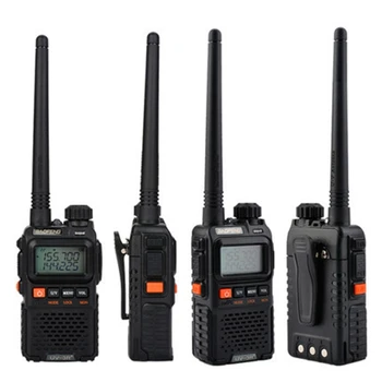  Двухдиапазонная двухканальная рация BF-UV-3R VHF/UHF 136-174/400-520 МГц-Любительское радио