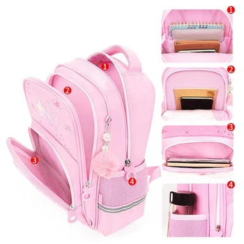  Детский рюкзак Hello Kitty для девочек, Оригинальные Школьные сумки Kawaii, Рюкзак Sanrio, кошелек, Детские сумки для Девочек, Кошелек на молнии, Рюкзак