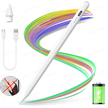  Для Apple Pencil 2 Дисплей Питания с отклонением Ладони iPad Ручка-карандаш Аксессуары для iPad 2023 2022 2021 2020 2019 2018 Pro Air Stylus