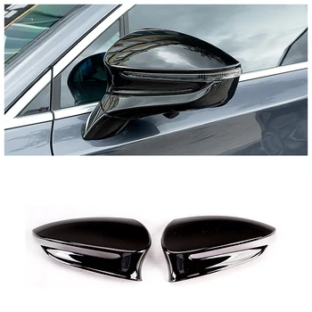  Для BYD TANG EV 2022 Auto Отделка бокового зеркала заднего вида Автомобиля в ярко-черном Стиле из углеродного волокна
