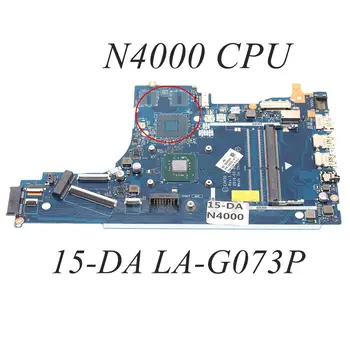  Для ноутбука HP 15-DA Материнская плата EPK50 LA-G073P с процессором N4000 DDR4 L20372-601 L20372-001 L20372-501
