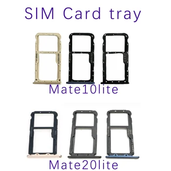  Замена для Huawei Mate 20 Lite, лоток для sim-карты, держатель, разъем, контейнер для запасных частей Mate 10 Lite