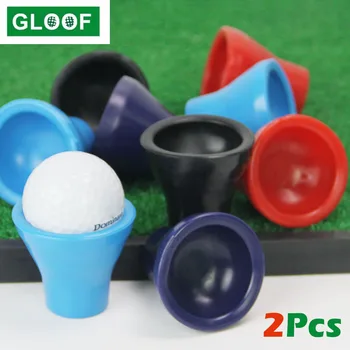 Инструмент для подбора мяча для гольфа с присоской из 2шт-Резиновый захват-присоска для подбора мяча для гольфа, аксессуар для ретривера для гольфа
