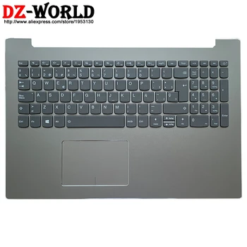  Испанская клавиатура ES с подсветкой, крышкой Shell C, Подставкой для рук, Верхним регистром и тачпадом для Ноутбука Lenovo Ideapad 520-15IKB 5CB0N98641
