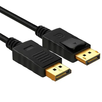  Кабель DisplayPort 1,8 М, кабель DP к DP, Адаптер Display Port Для видео ПК, ноутбука, телевизора, кабель DP от мужчины к мужчине, кабель длиной 6 футов