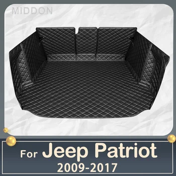  Коврик для багажника автомобиля Jeep Patriot 2009 2010 2011 2012 2013 2014 2015 2016 2017, коврик для грузового лайнера, аксессуары для интерьера, чехол