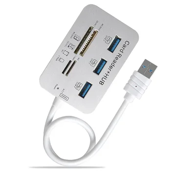  Концентратор USB Multi-in-1 Для Ноутбука Accessoriess Reader Устройство для чтения карт памяти Ms Sd M2 Tf Адаптер 3 Порта