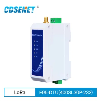  Модем LoRa RS232 Modbus 433 МГц 30 дБм CDSENET E95-DTU (400SL30P-232) Беспроводная радиостанция с защитой от помех большой дальности действия 10 км