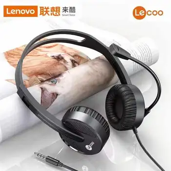  Наушники Lenovo Come Cool HT106 Проводные наушники HD гарнитура для геймеров голосовой вызов веб конференция обучающие наушники с микрофоном