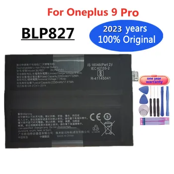 Новая оригинальная сменная батарея большой емкости 4500 мАч BLP827 для OnePlus 9Pro, Аккумулятор для сотового телефона One Plus 9 Pro, аккумуляторы