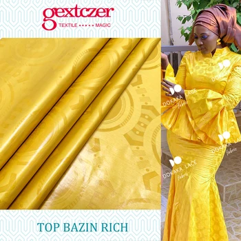  Новое поступление, 5 Ярдов ткани для бассейна Riche 2022, Высококачественная Элегантная Нигерийская Свадебная ткань Dentelle, Модная Хлопковая ткань для бассейна Brode