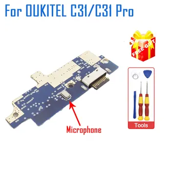  Новый Оригинальный Oukitel C31 C31 Pro USB Плата Док-станция Порт Зарядки Модуль Платы USB Штекер С Микрофоном Аксессуары Для OUKITEL C31 Pro