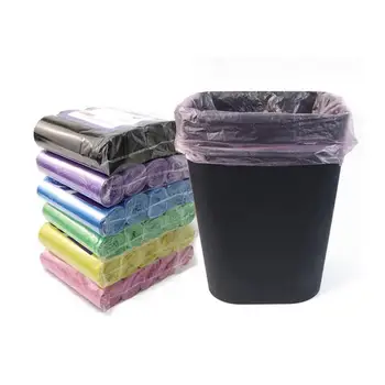  Одноразовый 5 Рулонов, 100 шт., бытовой одноразовый мешок для мусора, Кухонные мешки для мусора, Сумка для сбора отходов