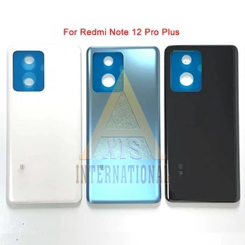  Оригинал Для Xiaomi Redmi Note 12 Pro + Крышка Батарейного отсека Note12 4G Средняя рамка Корпус Чехол Для Redmi Note 12Pro 5G Задняя крышка