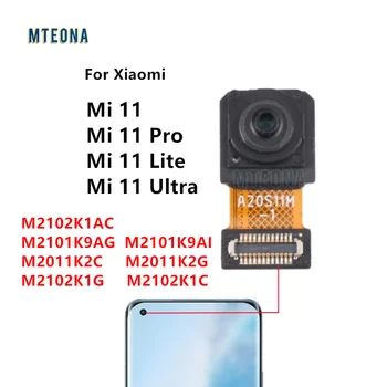  Оригинальная фронтальная камера для Xiaomi Mi 11 Pro Ultra Lite Mi11 для сканирования селфи, замена гибкого кабеля