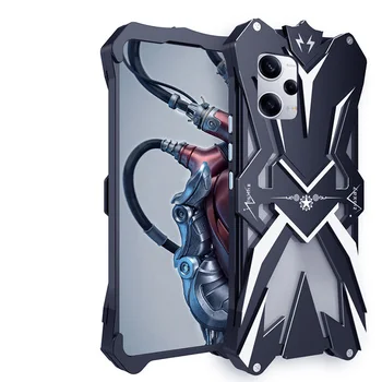  Оригинальный Zimon Luxury Thor Сверхмощный Бронированный Металлический Алюминиевый Чехол Для мобильного Телефона Чехлы Для Xiaomi Redmi Note 12 Pro Plus Cover