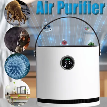  Очиститель воздуха Интеллектуальный Генератор отрицательных ионов, Вредный PM2.5 для удаления дыма и формальдегида, Элиминатор для автомобиля, спальни, кухни