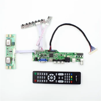  Плата контроллера ЖК-телевизора M6V5 с аудиосистемой TV AV VGA USB HDMI-совместима для 19-дюймовой ЖК-панели 1440x900 LTM190M2-L31 M190PW01 V3