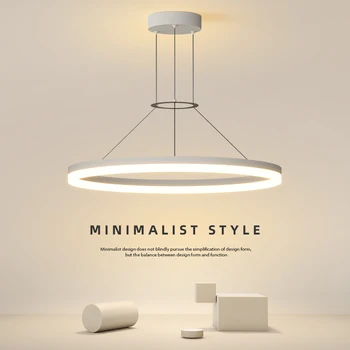  Подвесной светильник для гостиной Современная простота 2022 Новое искусство Северная Европа минималистичный креативный коммерческий круглый бар ресторан pend