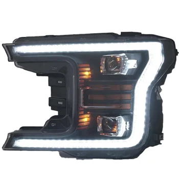  Популярная автоматическая светодиодная фара налобный фонарь в сборе для Ford 17-21