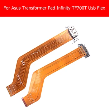  Порт синхронизации даты зарядки Гибкий кабель для Asus Transformer Pad Infinity TF700T, TF700, TF700k-ДОК-станция-Гибкий разъем USB-зарядного устройства FPC